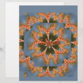 Beautiful amazing African colorful Giraffe blank (Front/Back)