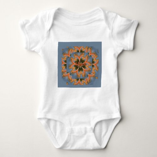 Beautiful amazing African colorful Giraffe blank Baby Bodysuit