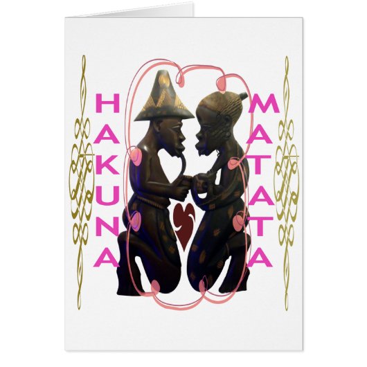 Beautiful Amazing African Couple: A Romantic Art (Front)