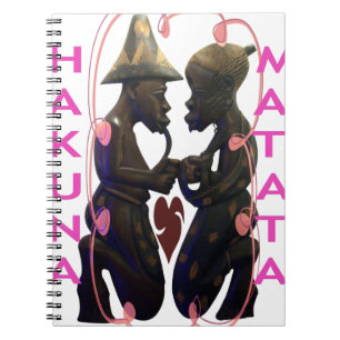 Beautiful Amazing African Couple: A Romantic Art Notebook