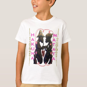 Beautiful Amazing African Couple: A Romantic Art T-Shirt