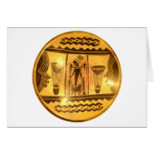 Beautiful amazing African Golden Red Art Print (Front Horizontal)