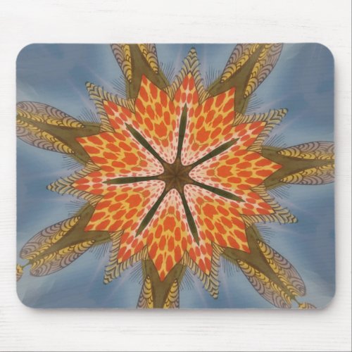 Beautiful Amazing African Star Print Design Mouse Pad