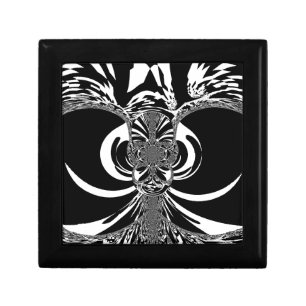  Beautiful amazing African white black Print art Gift Box