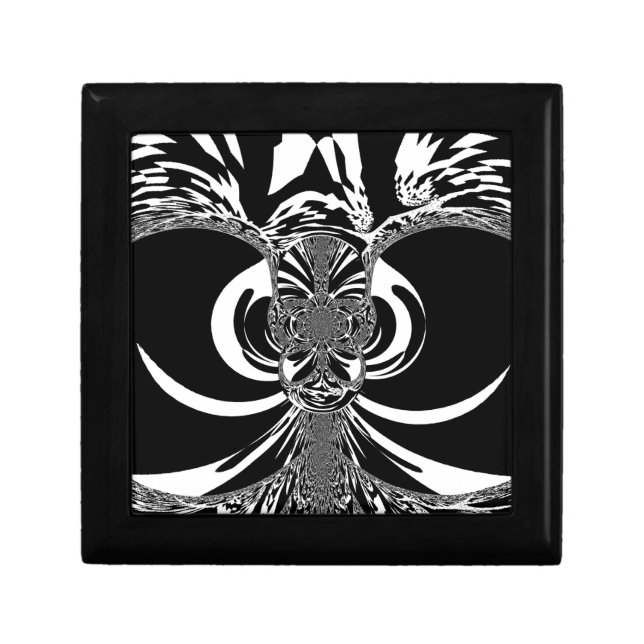  Beautiful amazing African white black Print art Gift Box (Front)