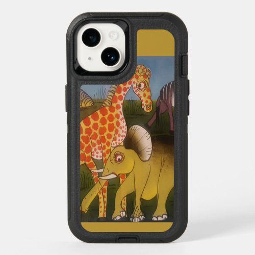 Beautiful Amazing African wild animal safari color OtterBox iPhone 14 Case