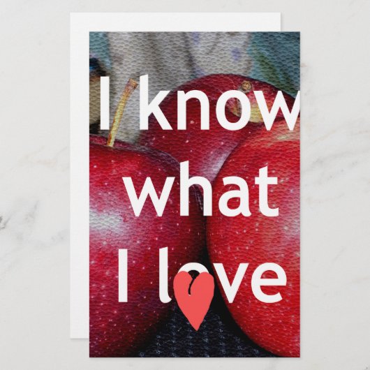 Beautiful Amazing Apple Text Quote Design (Front/Back)