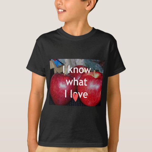 Beautiful Amazing Apple Text Quote Design T_Shirt
