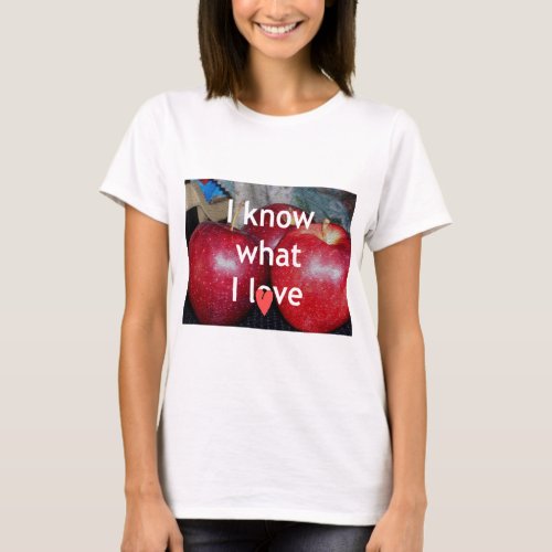 Beautiful Amazing Apple Text Quote Design T_Shirt