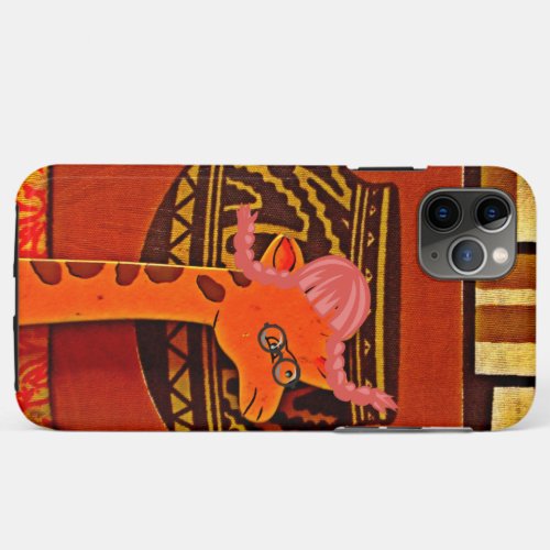 Beautiful amazing baby funny giraffe iPhone 11 pro max case