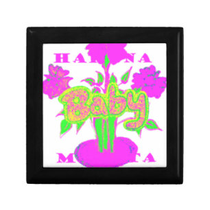 Beautiful Amazing Baby Pink Inspirational Floral  Gift Box