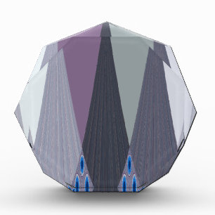 Beautiful Amazing Chevron Design Art Print Acrylic Award