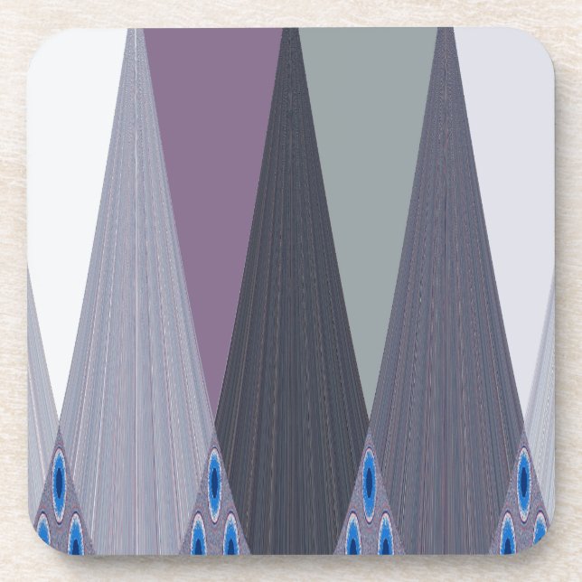 Beautiful Amazing Chevron Design Art Print Drink Coaster (Front)