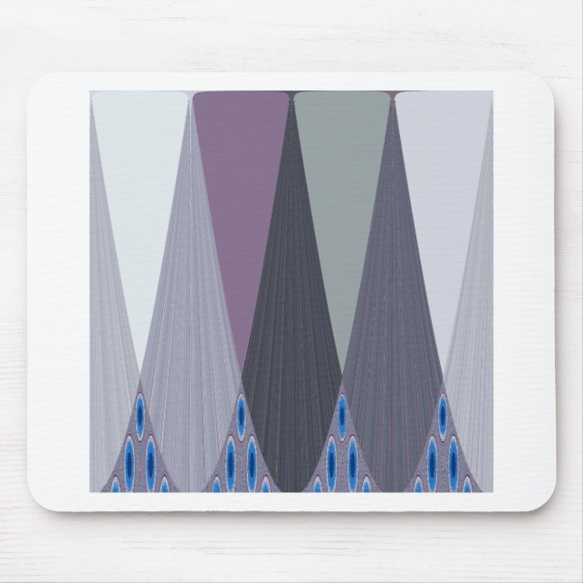 Beautiful Amazing Chevron Design Art Print Mouse Pad (Front)