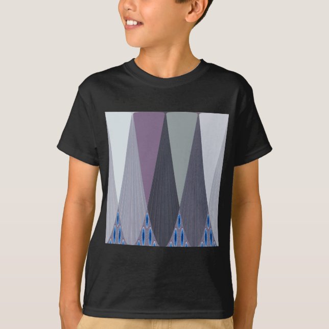 Beautiful Amazing Chevron Design Art Print T-Shirt (Front)
