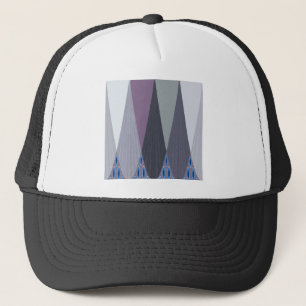 Beautiful Amazing Chevron Design Art Print Trucker Hat