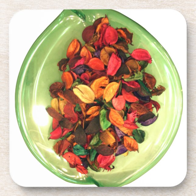 Beautiful amazing colorful rose design coaster (Front)