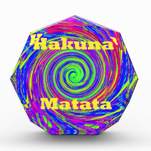 Beautiful Amazing Colorful  Whirl Vector Geometric Award