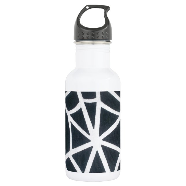 Beautiful amazing customizable Trendy Art Design  Stainless Steel Water Bottle (Front)
