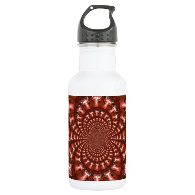 Beautiful amazing customizable Trendy Art Design  Stainless Steel Water Bottle (Front)