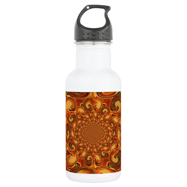 Beautiful amazing customizable Trendy Art Design  Stainless Steel Water Bottle (Front)