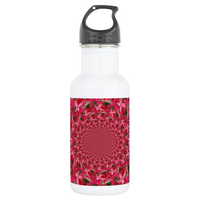 Beautiful amazing customizable Trendy Art Design  Stainless Steel Water Bottle (Front)
