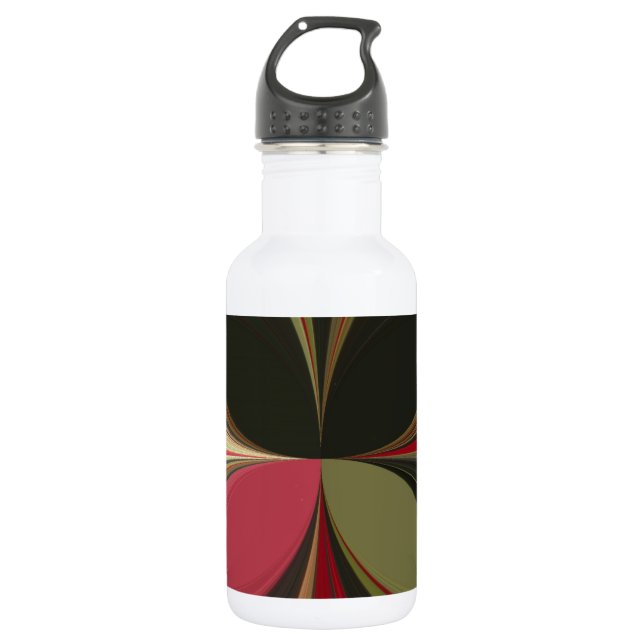 Beautiful amazing customizable Trendy Art Design  Stainless Steel Water Bottle (Front)