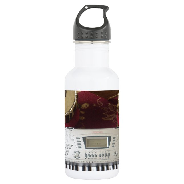 Beautiful amazing customizable Trendy Art Design  Stainless Steel Water Bottle (Front)