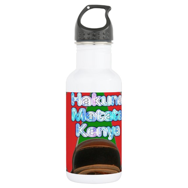 Beautiful amazing customizable Trendy Art Design  Water Bottle (Front)