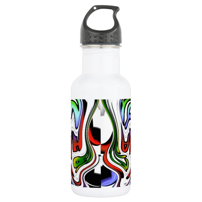 Beautiful amazing customizable Trendy Art Design  Water Bottle (Front)