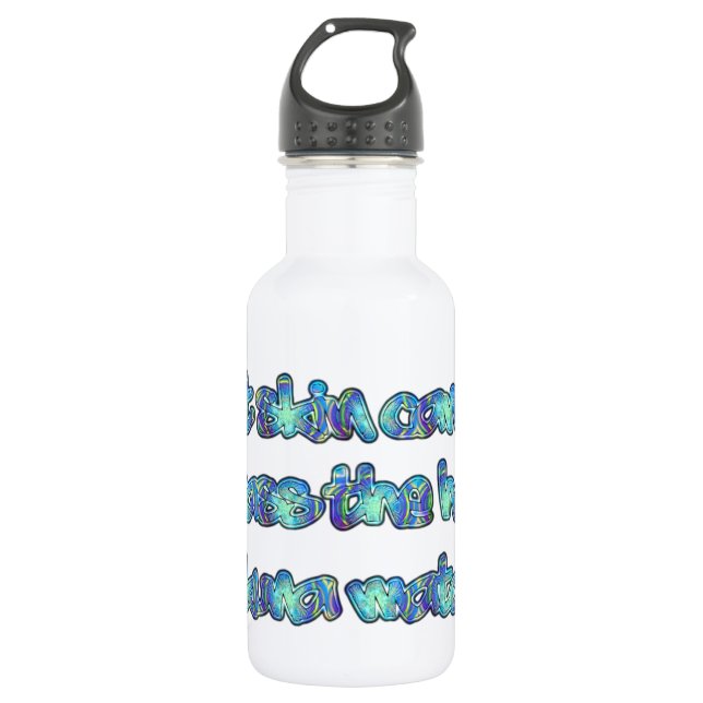 Beautiful amazing customizable Trendy Art Design  Water Bottle (Front)