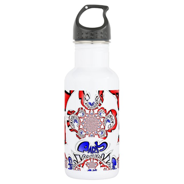 Beautiful amazing customizable Trendy Art Design  Water Bottle (Front)