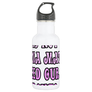 Beautiful amazing customizable Trendy Art Design Water Bottle