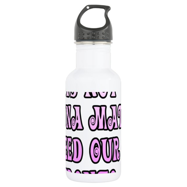 Beautiful amazing customizable Trendy Art Design  Water Bottle (Front)