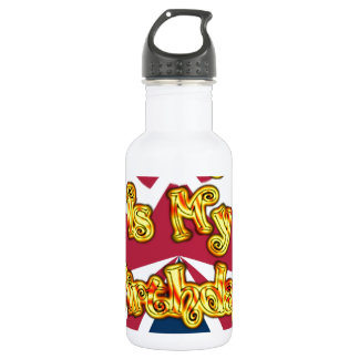 Beautiful amazing customizable Trendy Art Design Water Bottle