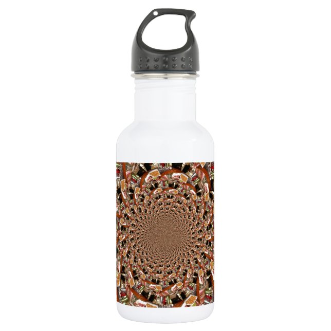 Beautiful amazing customizable Trendy Art Design  Water Bottle (Front)