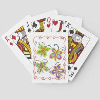 Beautiful amazing Cute Butterfly Art: Perfect Gift Poker Cards