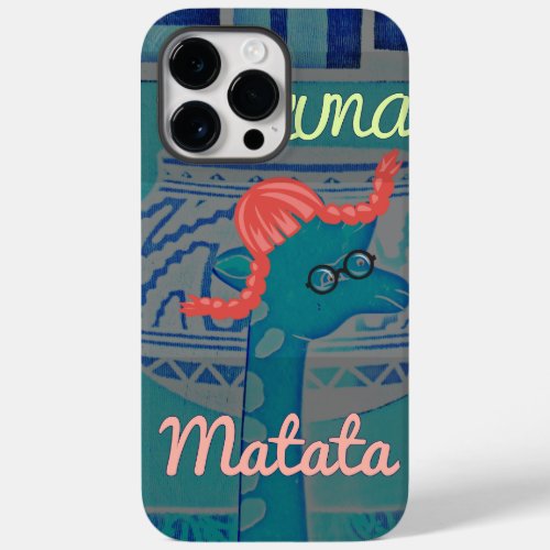 Beautiful amazing cute girly funny giraffe graphic Case_Mate iPhone 14 pro max case