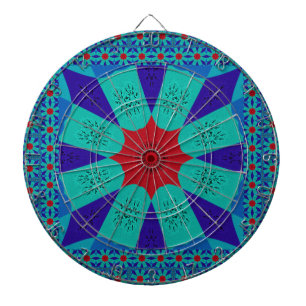 Beautiful Amazing Egyptian  Feminine Design Color Dartboard