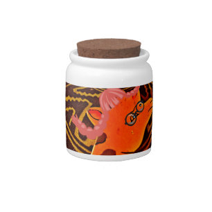 Beautiful Amazing Giraffe love safari animals Candy Jar