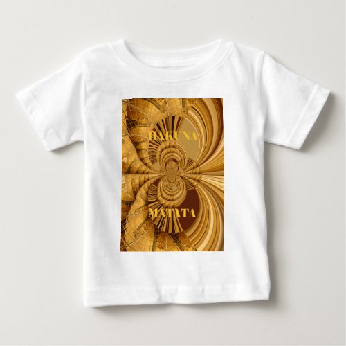 Beautiful amazing Giraffe vector Kaleidoscope art Baby T_Shirt