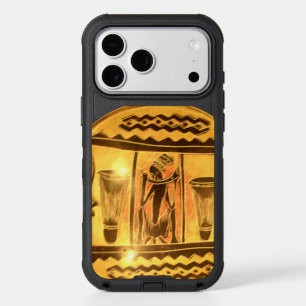 Beautiful Amazing Golden Red African Drummers  iPhone 17 Pro Max Case