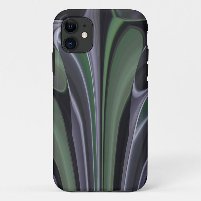 Beautiful Amazing Green Aurora Texture Art Design Case-Mate iPhone Case (Back)