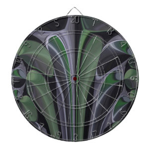 Beautiful Amazing Green Aurora Texture Art Design Dart Board