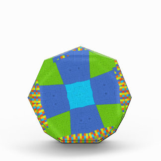 Beautiful Amazing Green Blue Cyan Art Print Design Award