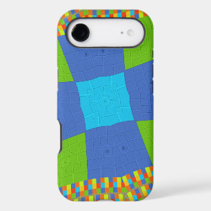 Beautiful Amazing Green Blue Cyan Art Print Design iPhone 17 Air Case