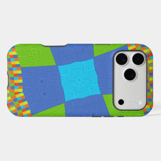 Beautiful Amazing Green Blue Cyan Art Print Design iPhone 17 Pro Max Case