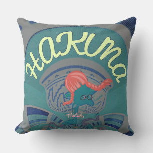 Beautiful amazing Hakuna Matata design art Throw Pillow