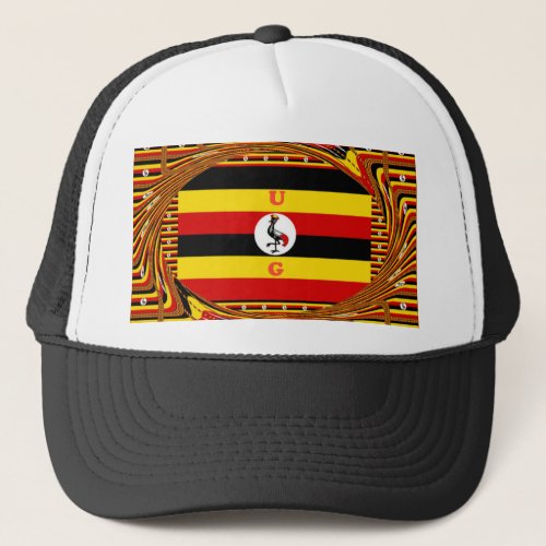 Beautiful amazing Hakuna Matata Lovely Uganda Colo Trucker Hat