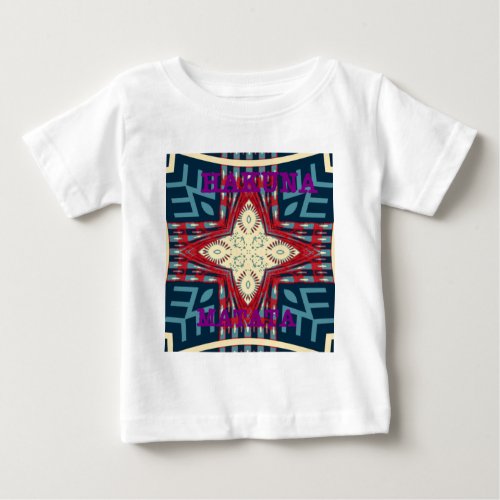 Beautiful Amazing Hakuna Matata Text Hope design Baby T_Shirt